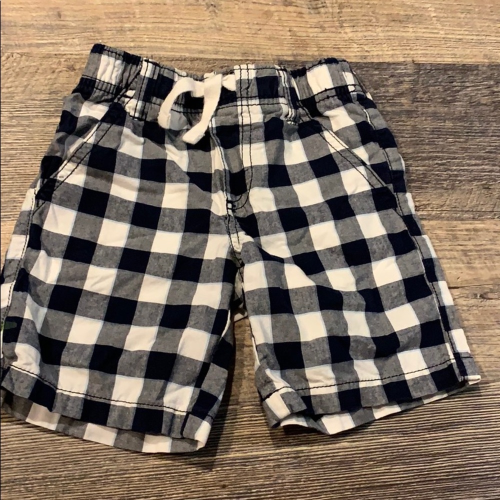 🎀4for$20🎀Gymboree 2t navy plaid shorts USED